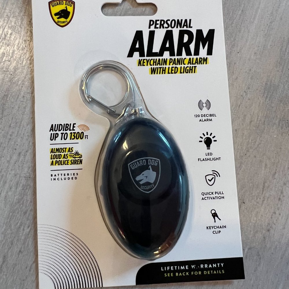 Safety First: Personal Alarm Key Chain